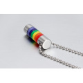 Joyería colgante del acero inoxidable de Rainbow Color Om 316L